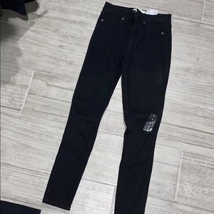 Abercrombie & Fitch Ankle Jean High Rise